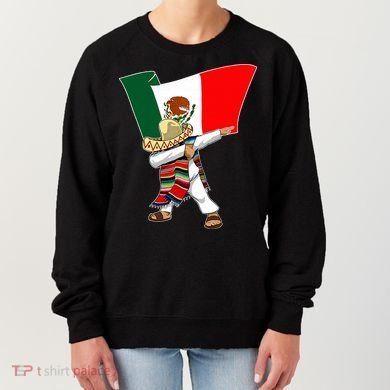 Mexican Flag Dabbing Women's Sweatshirt