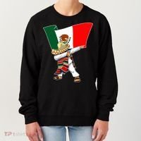 Mexican Flag Dabbing Women's Sweatshirt thumb 0