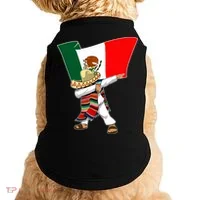 Mexican Flag Dabbing Doggie Tank thumb 0