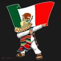 Mexican Flag Dabbing Bucket Hat thumb 4