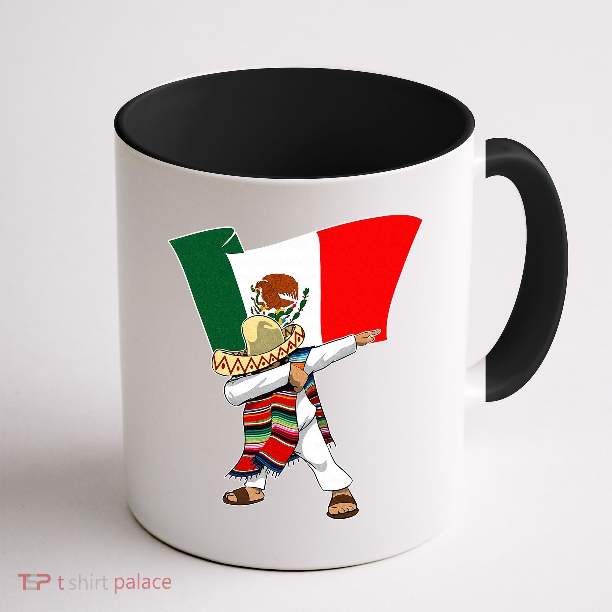 Mexican Flag Dabbing Coffee Mug
