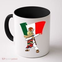 Mexican Flag Dabbing Coffee Mug thumb 0