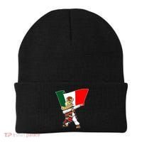 Mexican Flag Dabbing Beanie thumb 0