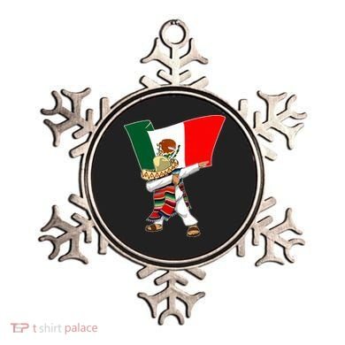 Mexican Flag Dabbing Ornament