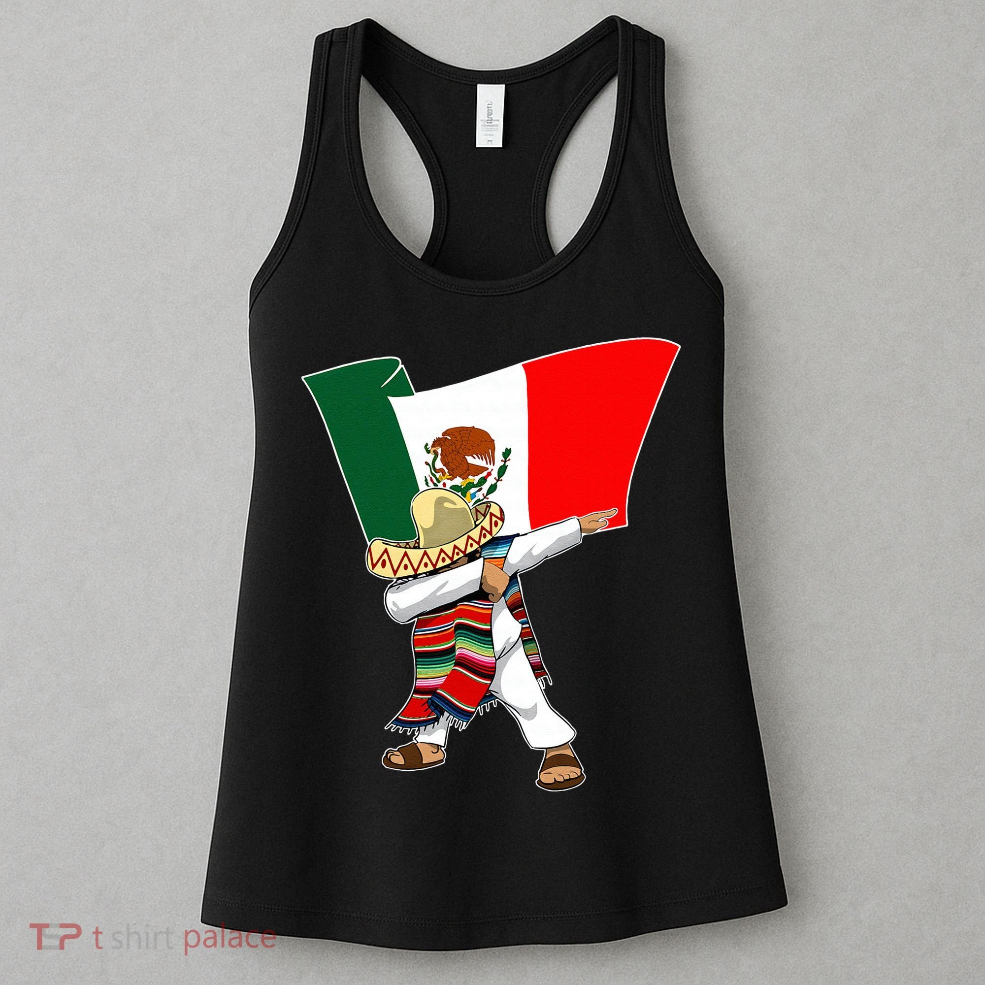 Mexican Flag Dabbing Women's Tank Top