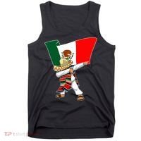 Mexican Flag Dabbing Tank Top thumb 0