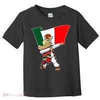 Mexican Flag Dabbing Toddler T-Shirt thumb 0