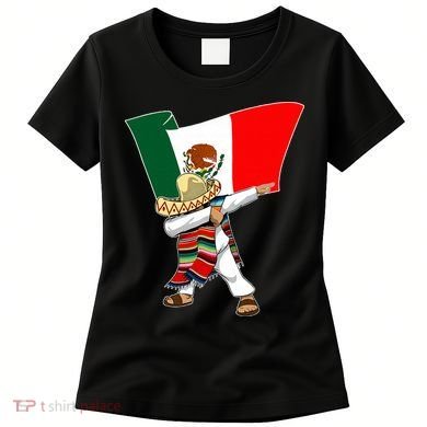 Mexican Flag Dabbing Women's T-Shirt