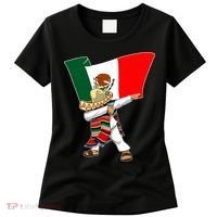 Mexican Flag Dabbing Women's T-Shirt thumb 0