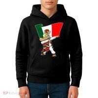 Mexican Flag Dabbing Kids Hoodie thumb 4