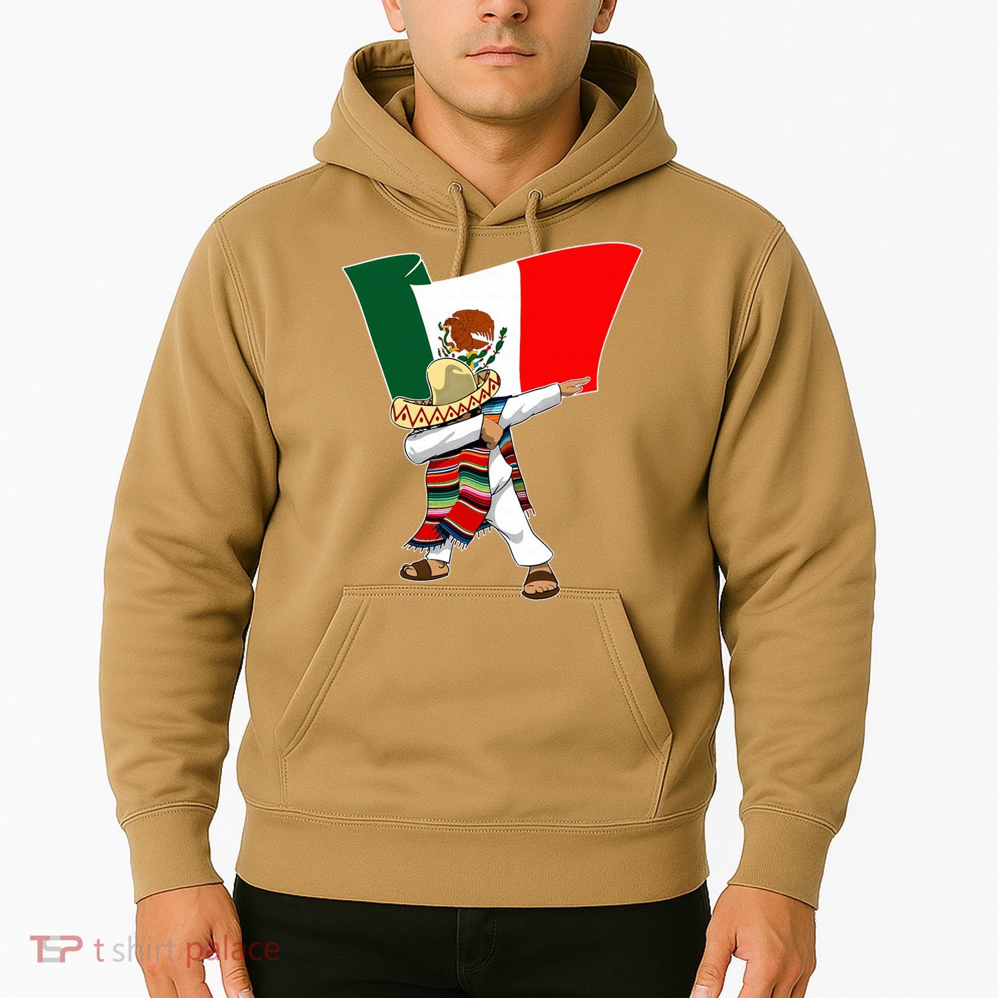 Mexican Flag Dabbing Hoodie