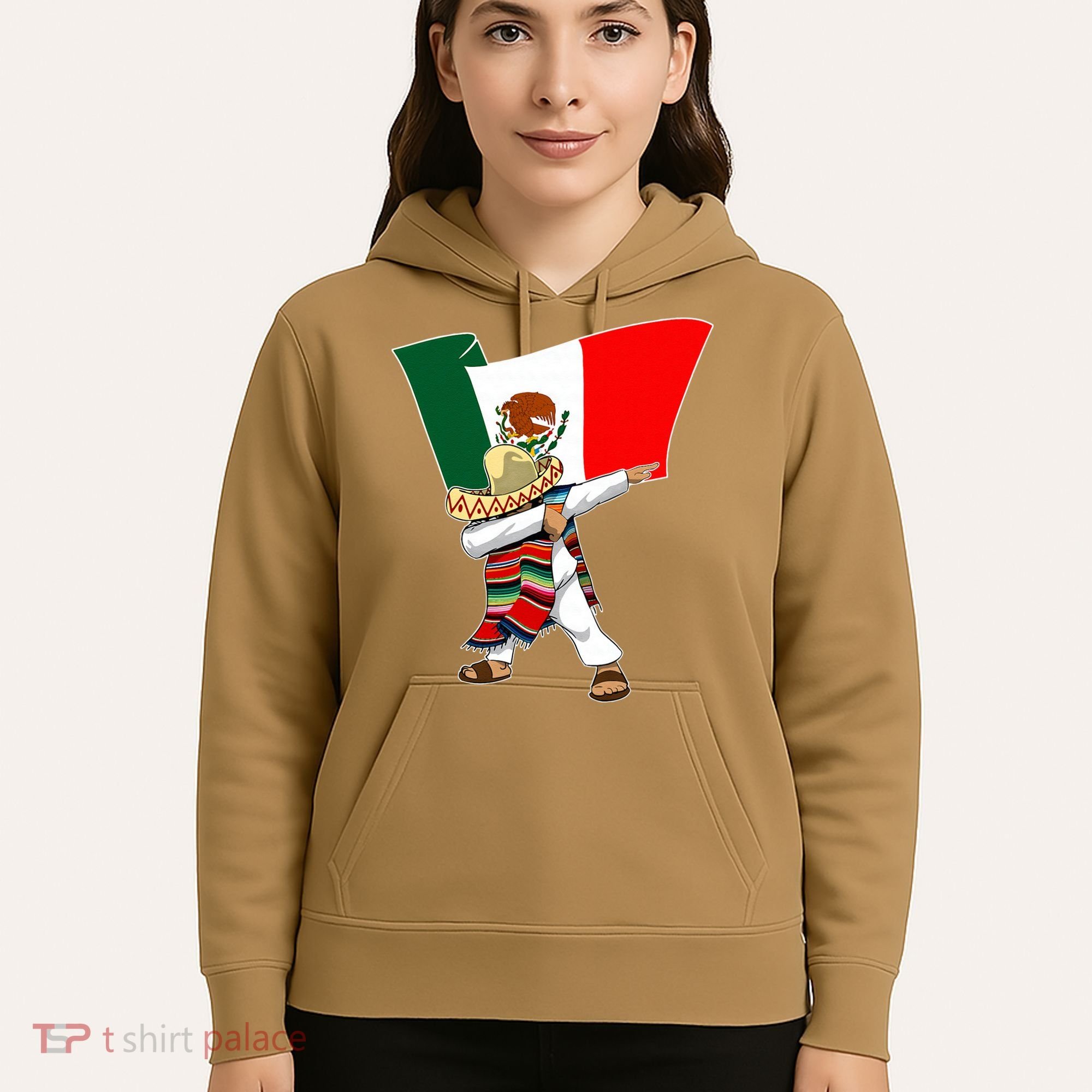 Mexican Flag Dabbing Hoodie