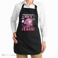My First Day Of Prek IM 4 Years Old And Ready To Learn Gift Apron thumb 2