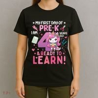 My First Day Of Prek IM 4 Years Old And Ready To Learn Gift T-Shirt thumb 4