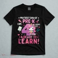 My First Day Of Prek IM 4 Years Old And Ready To Learn Gift T-Shirt thumb 5