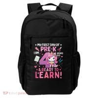 My First Day Of Prek IM 4 Years Old And Ready To Learn Gift Backpack thumb 0