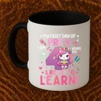 My First Day Of Prek IM 4 Years Old And Ready To Learn Gift Coffee Mug thumb 2