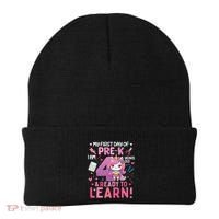 My First Day Of Prek IM 4 Years Old And Ready To Learn Gift Beanie thumb 0