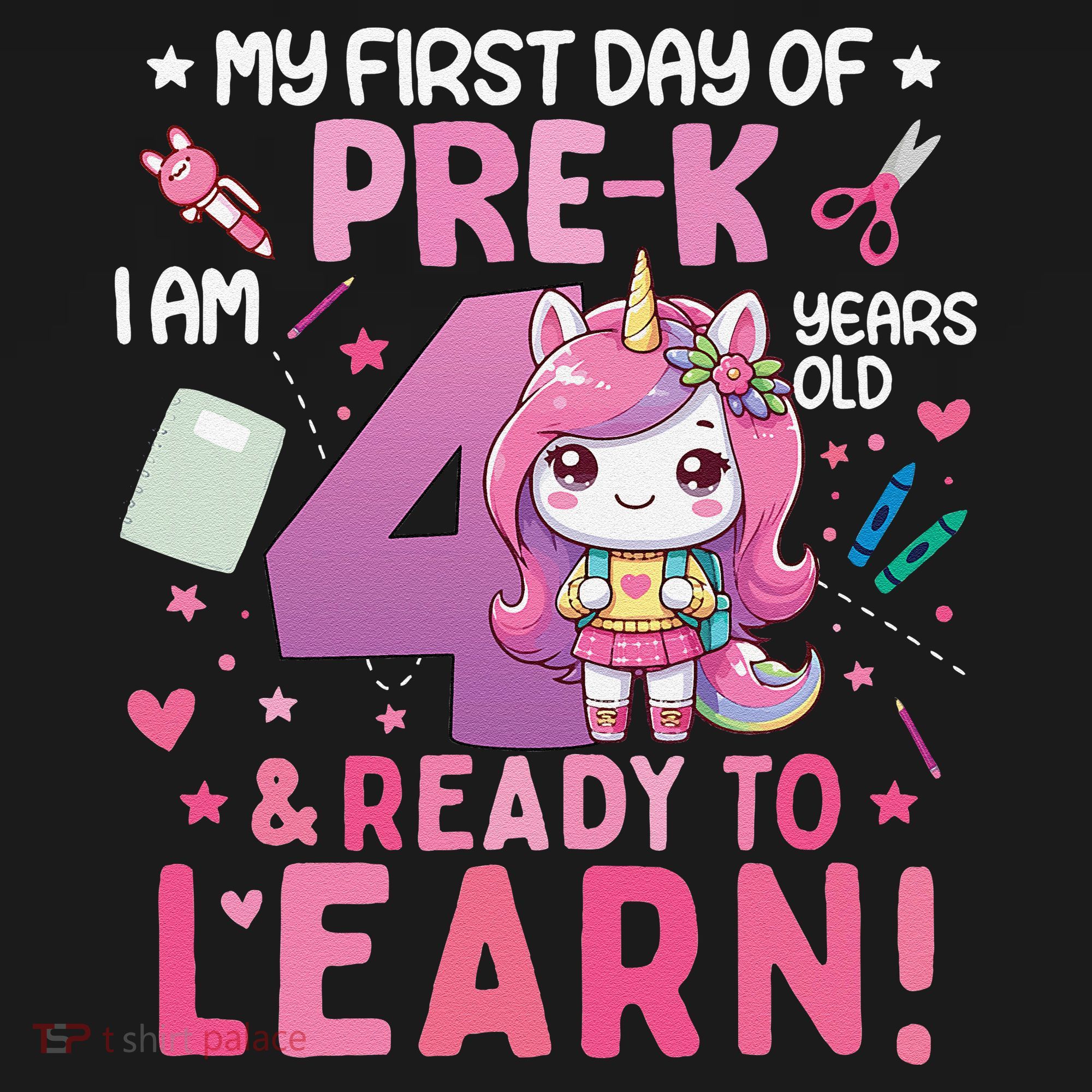 My First Day Of Prek IM 4 Years Old And Ready To Learn Gift Mousepad