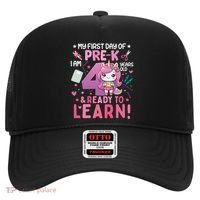 My First Day Of Prek IM 4 Years Old And Ready To Learn Gift Hat thumb 0