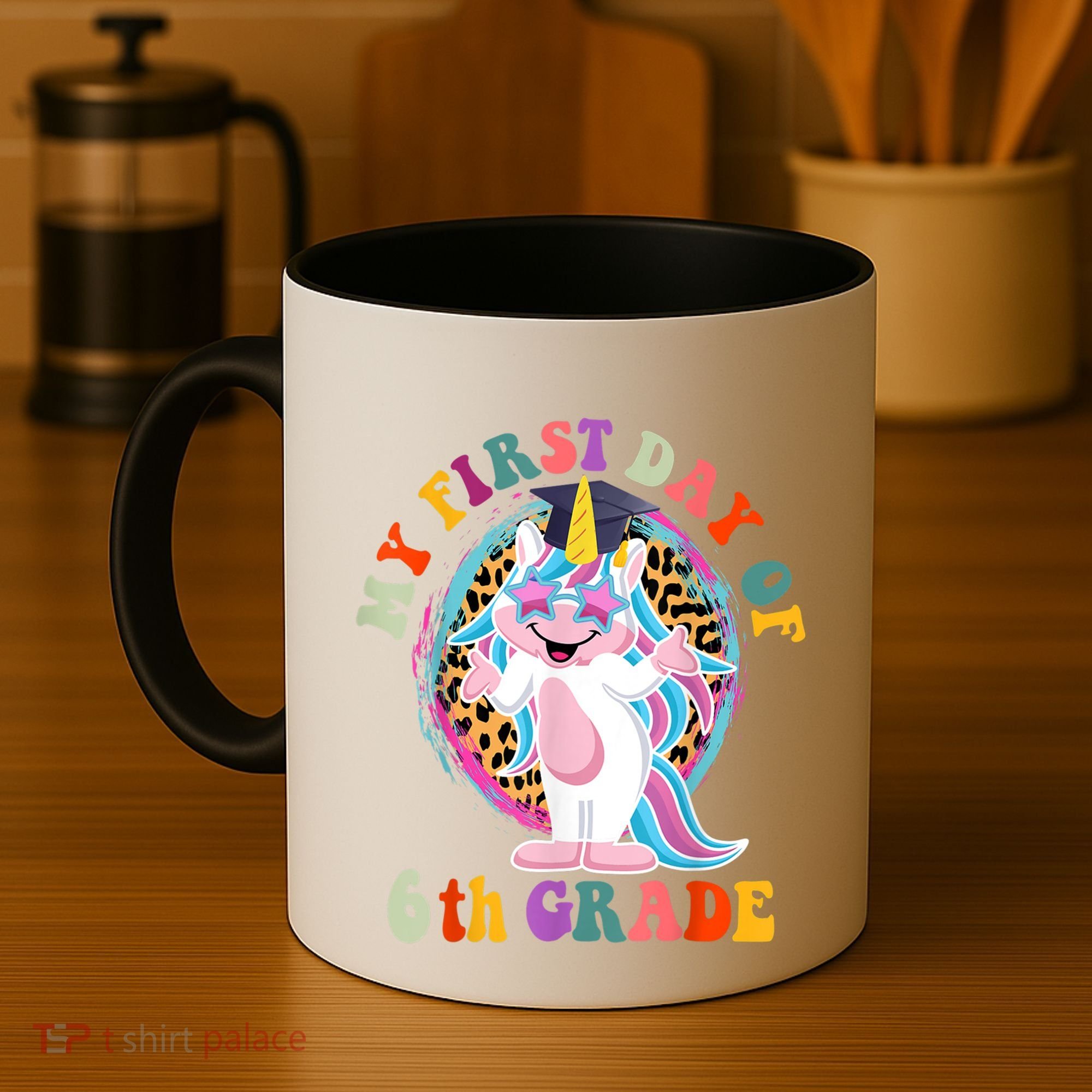 My First Day Of Sixth Grade Unicorn Back To School Funny Gift Coffee Mug