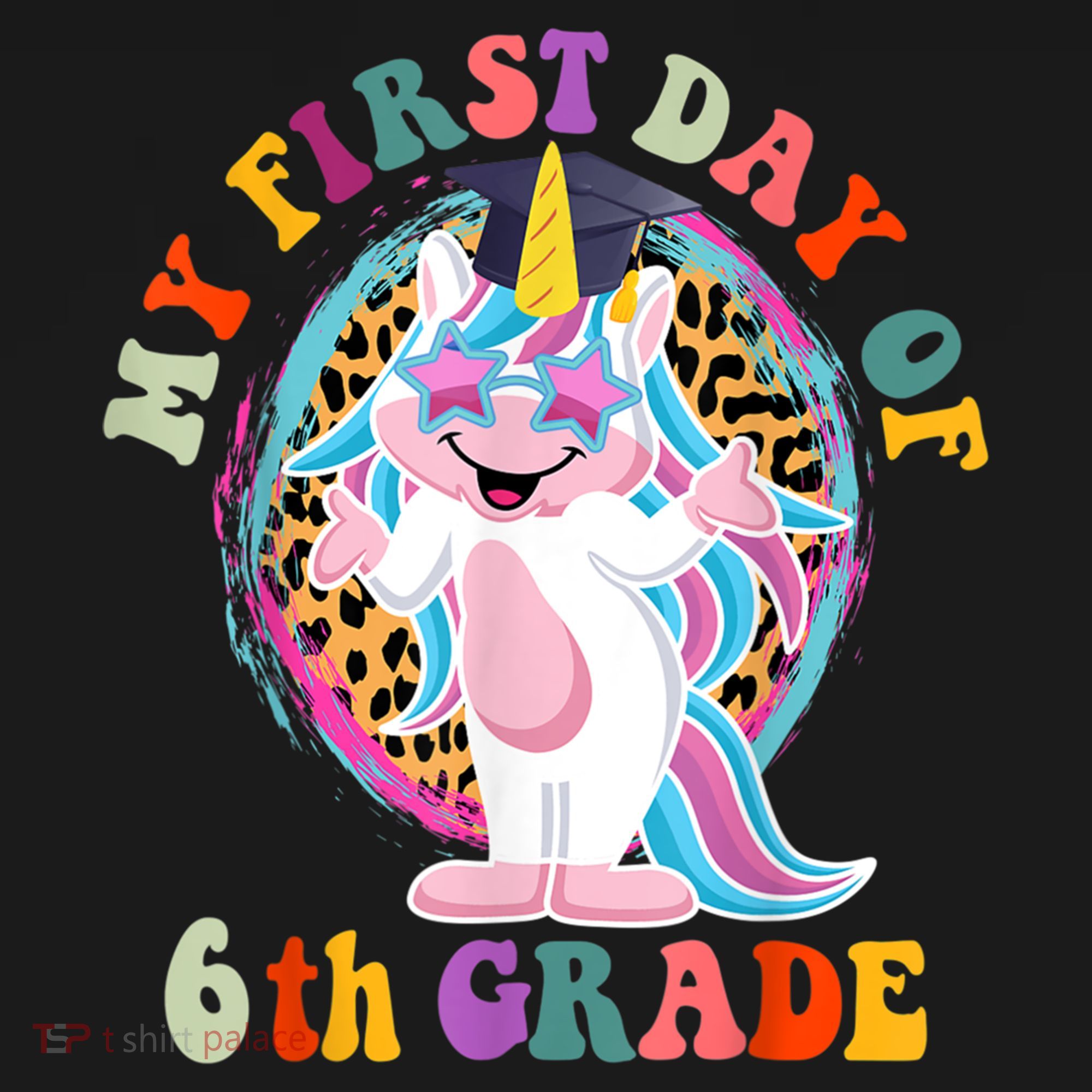 My First Day Of Sixth Grade Unicorn Back To School Funny Gift Ornament