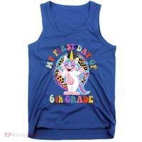 My First Day Of Sixth Grade Unicorn Back To School Funny Gift Tank Top thumb 0