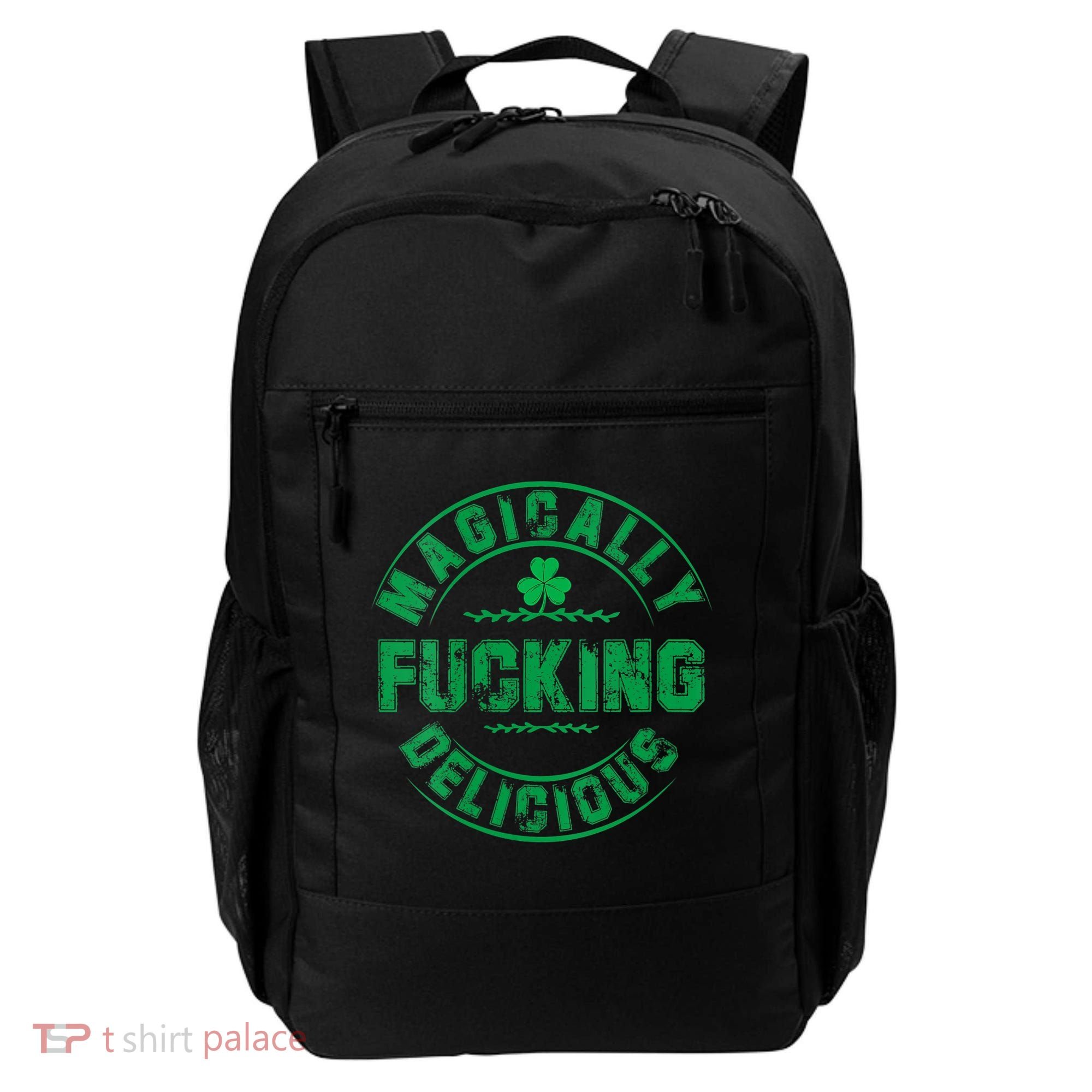 Magically Fucking Delicious St Patricks Day Womens Naughty Backpack
