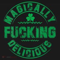 Magically Fucking Delicious St Patricks Day Womens Naughty Women's Hoodie thumb 2