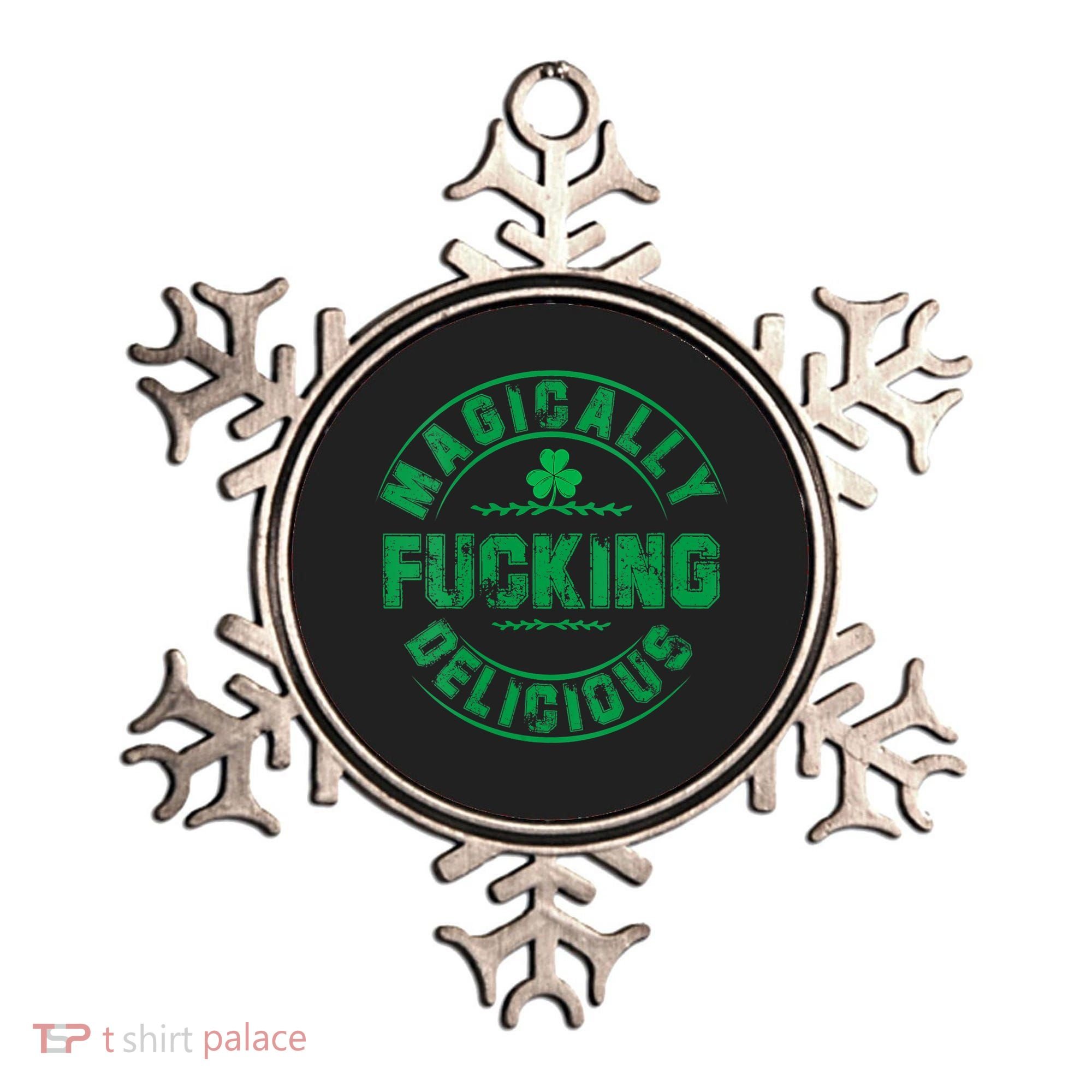 Magically Fucking Delicious St Patricks Day Womens Naughty Ornament