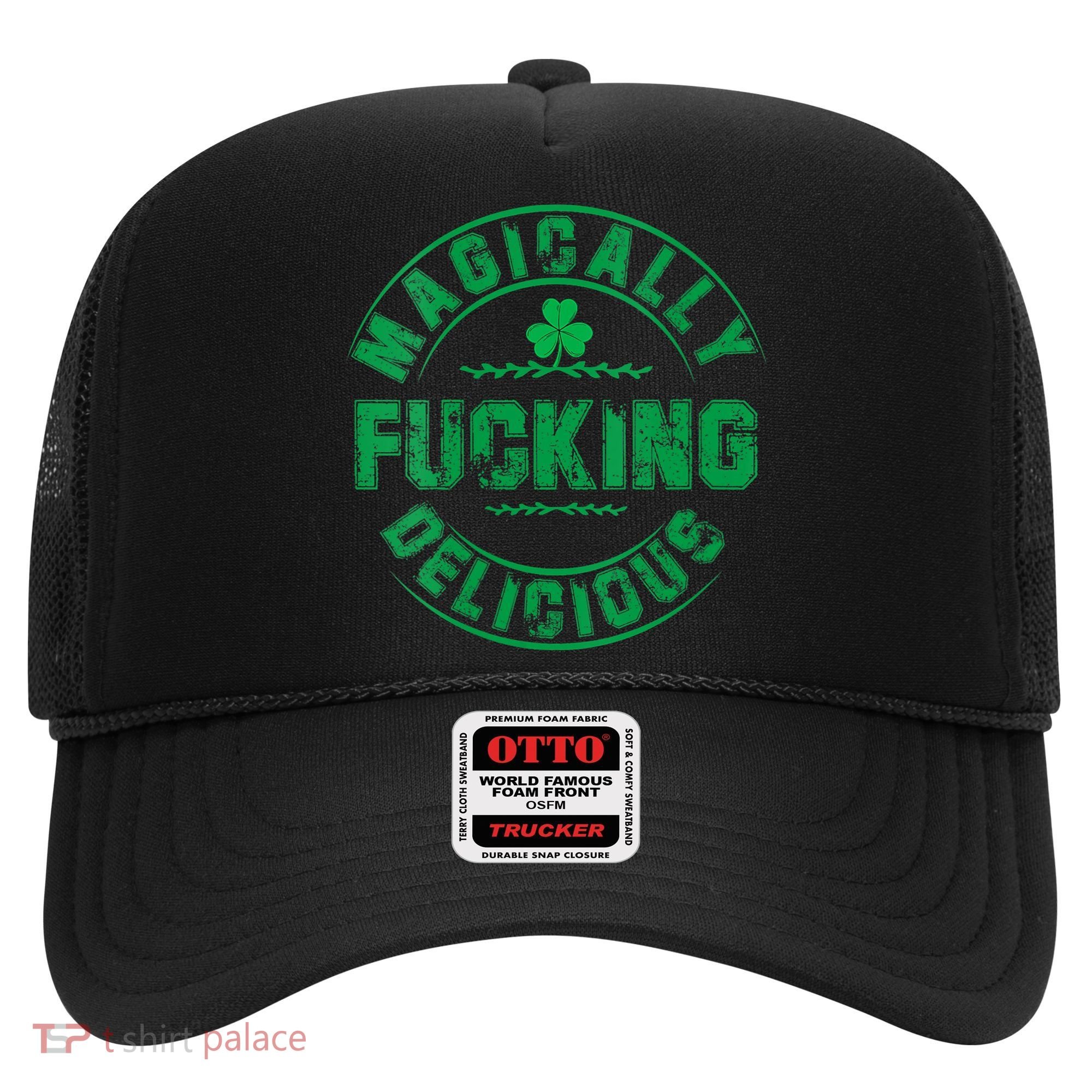 Magically Fucking Delicious St Patricks Day Womens Naughty Hat