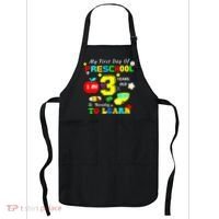 My First Day Of Preschool I Am 3 Years Old Ready To Learn Apron thumb 0
