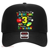 My First Day Of Preschool I Am 3 Years Old Ready To Learn Hat thumb 0