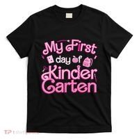 My First Day Of Kindergarten Back To School Girl T-Shirt thumb 0