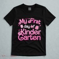 My First Day Of Kindergarten Back To School Girl T-Shirt thumb 5