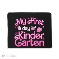 My First Day Of Kindergarten Back To School Girl Mousepad thumb 0