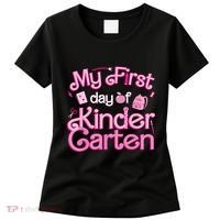 My First Day Of Kindergarten Back To School Girl Women's T-Shirt thumb 0