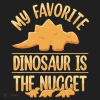 My Favorite Dinosaur Is The Nugget Tumbler thumb 3