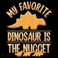 My Favorite Dinosaur Is The Nugget Ornament thumb 1
