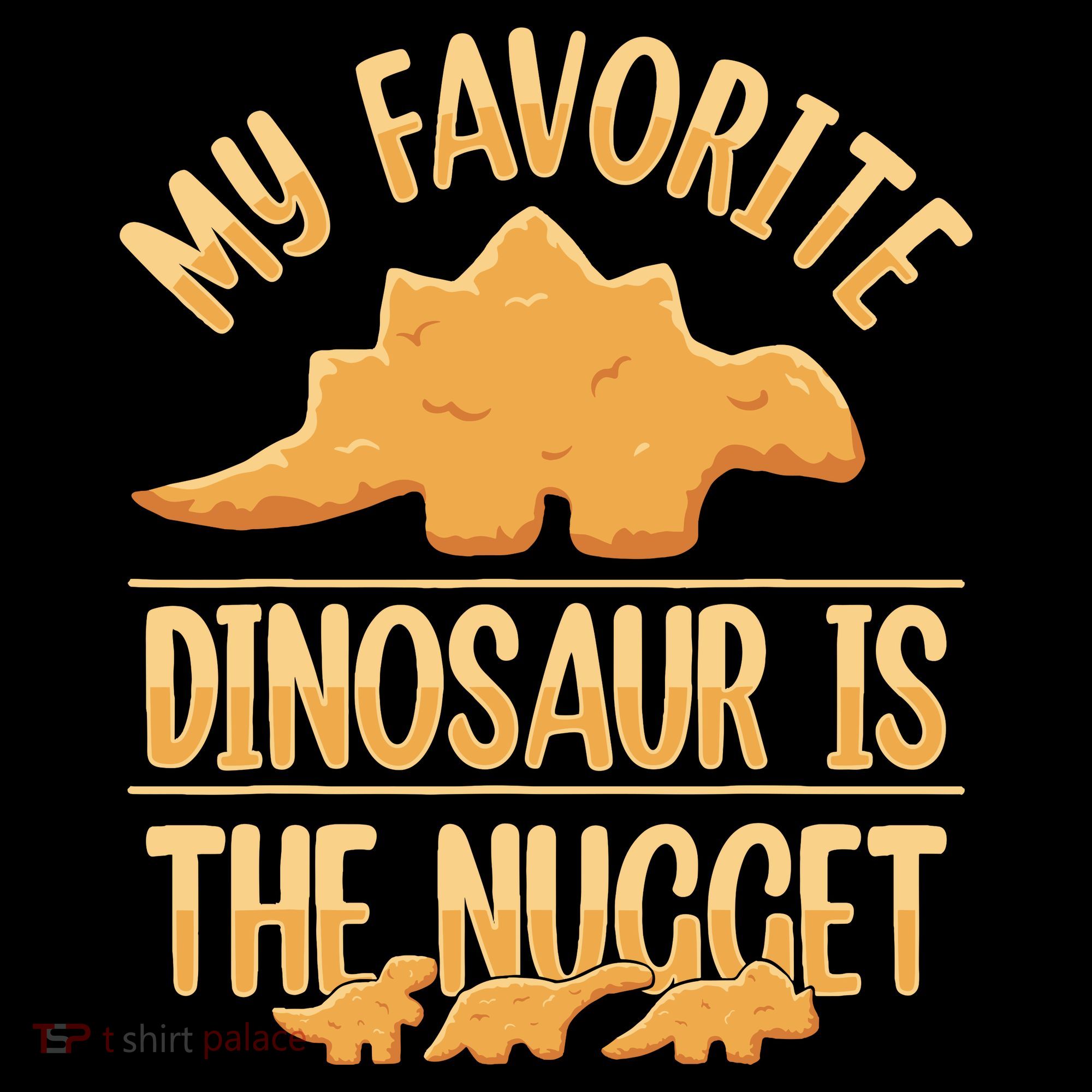 My Favorite Dinosaur Is The Nugget Ornament
