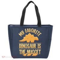 My Favorite Dinosaur Is The Nugget Tote Bag thumb 0