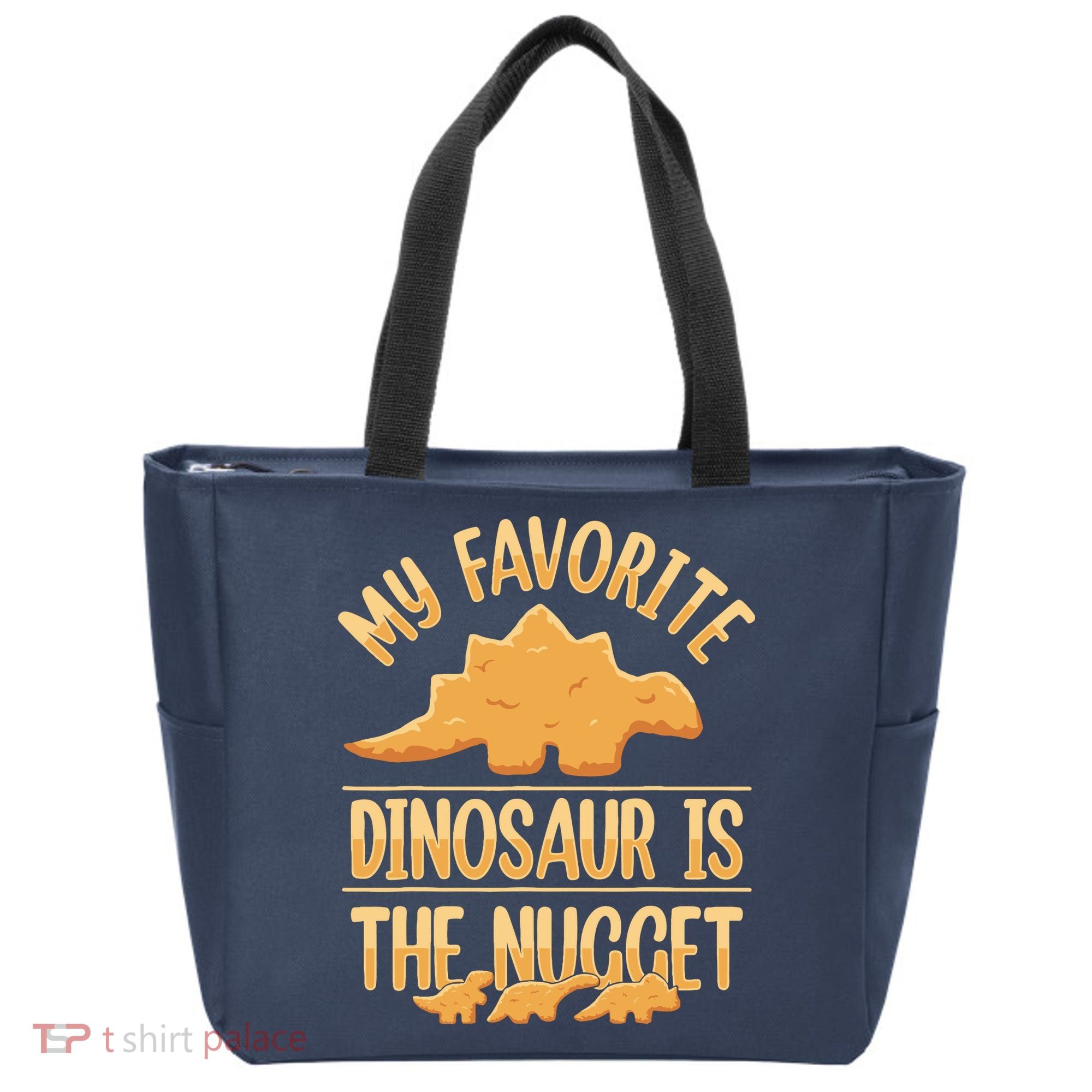 My Favorite Dinosaur Is The Nugget Tote Bag
