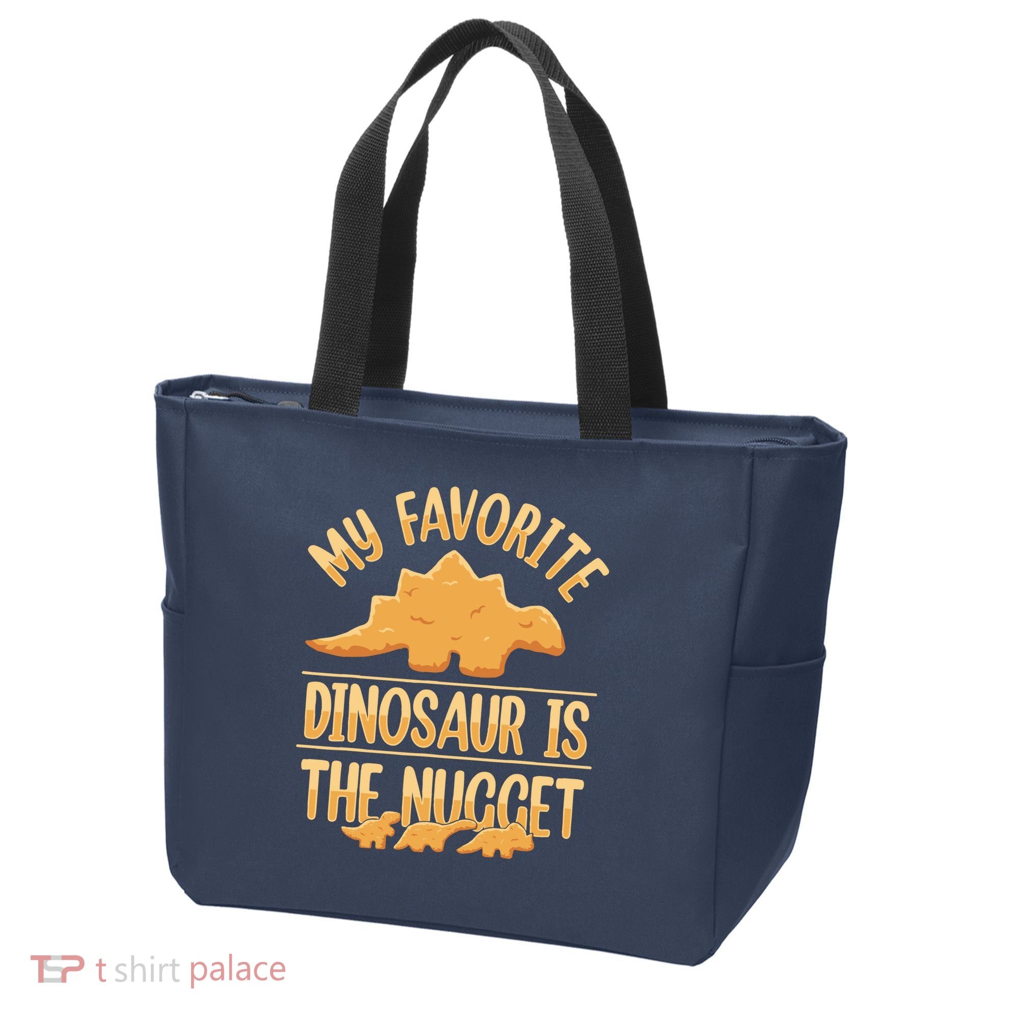 My Favorite Dinosaur Is The Nugget Tote Bag
