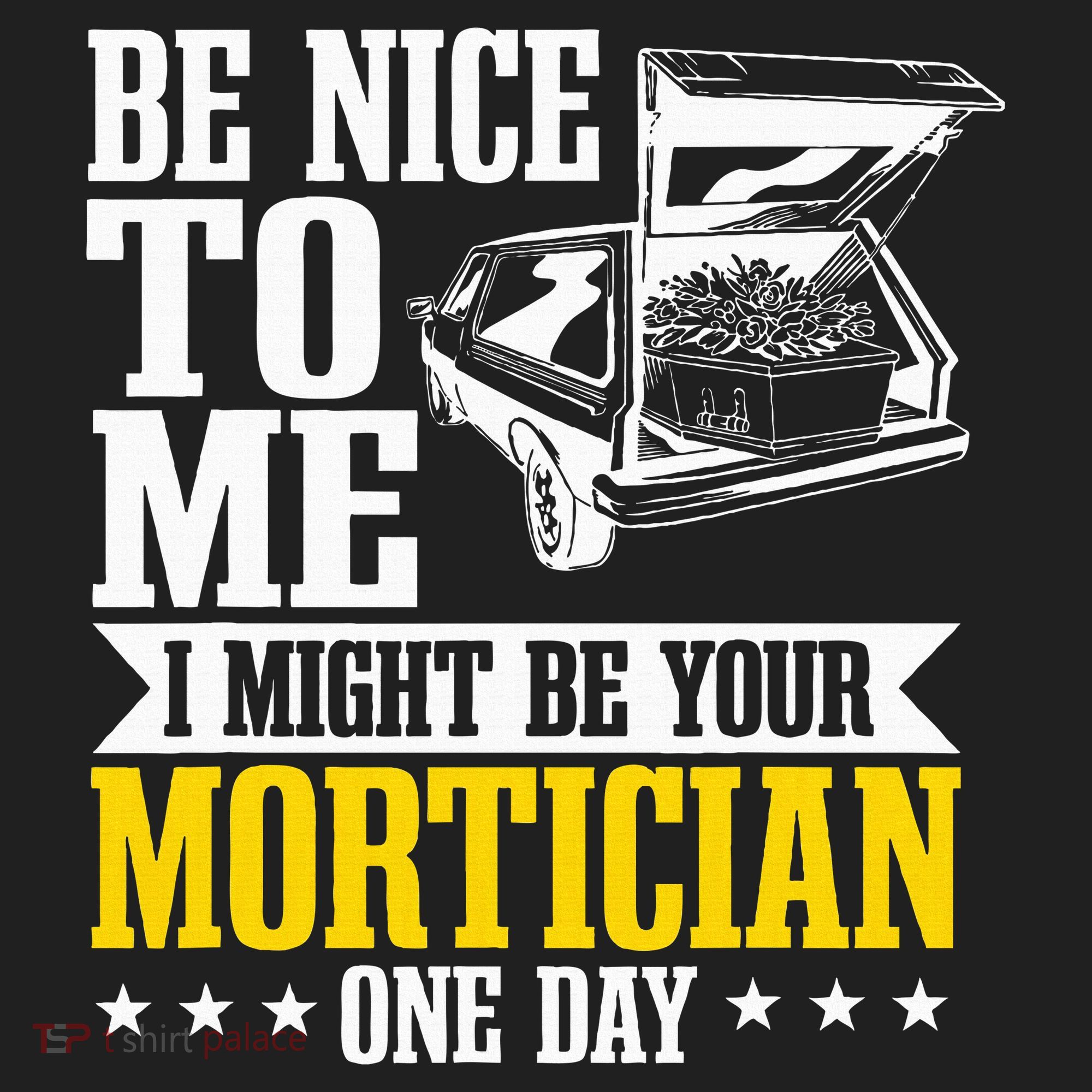 Mortician Funeral Director Undertaker Casket Be Nice Beanie