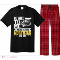 Mortician Funeral Director Undertaker Casket Be Nice Pajama Set thumb 0