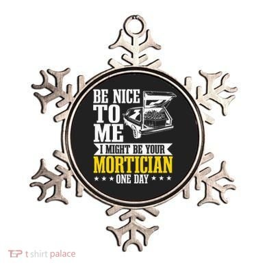 Mortician Funeral Director Undertaker Casket Be Nice Ornament