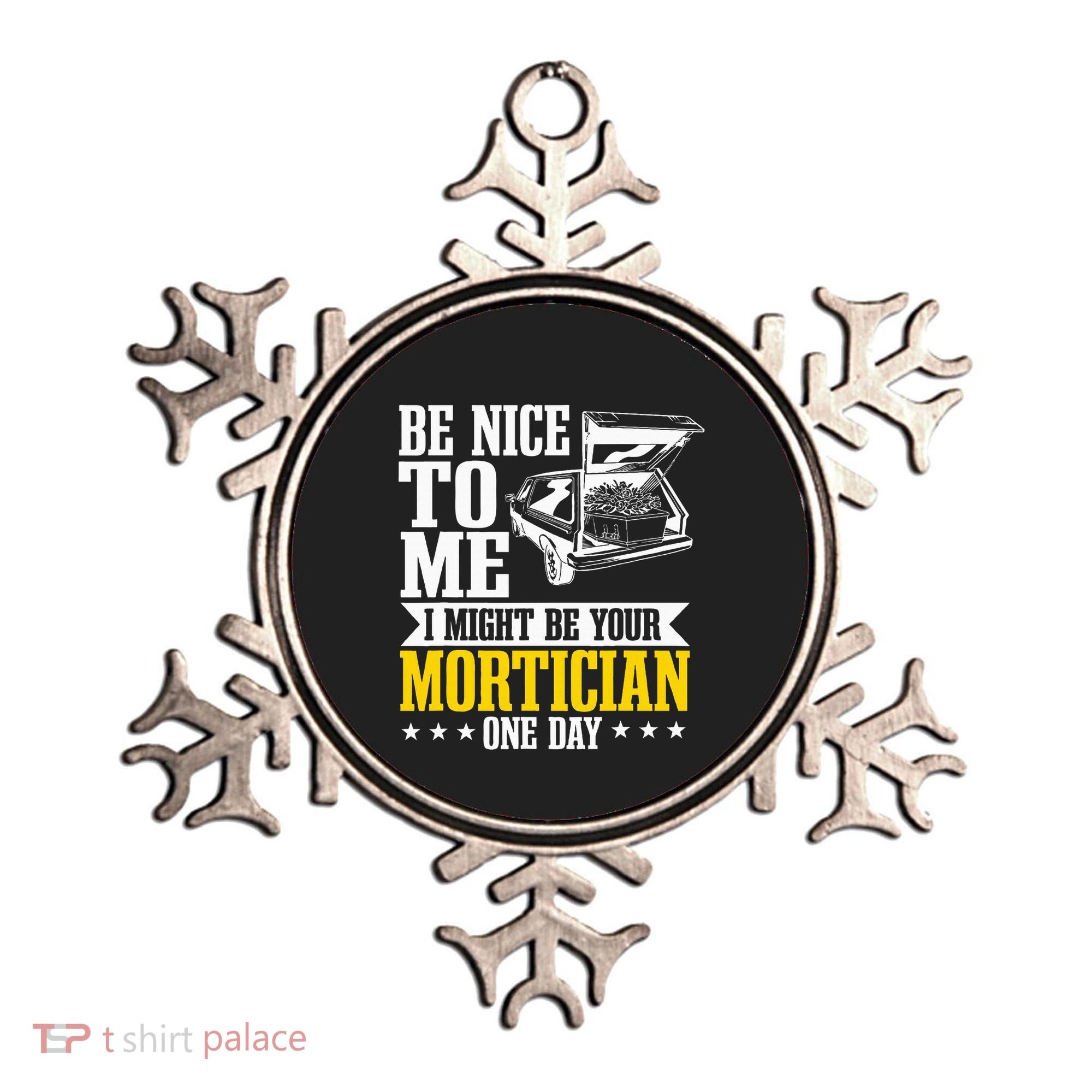 Mortician Funeral Director Undertaker Casket Be Nice Ornament