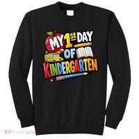 My First Day Of Kindergarten 1st Grade Sweatshirt thumb 0
