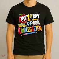 My First Day Of Kindergarten 1st Grade T-Shirt thumb 3