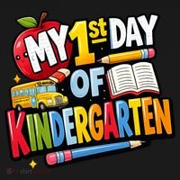 My First Day Of Kindergarten 1st Grade Kids Hoodie thumb 5